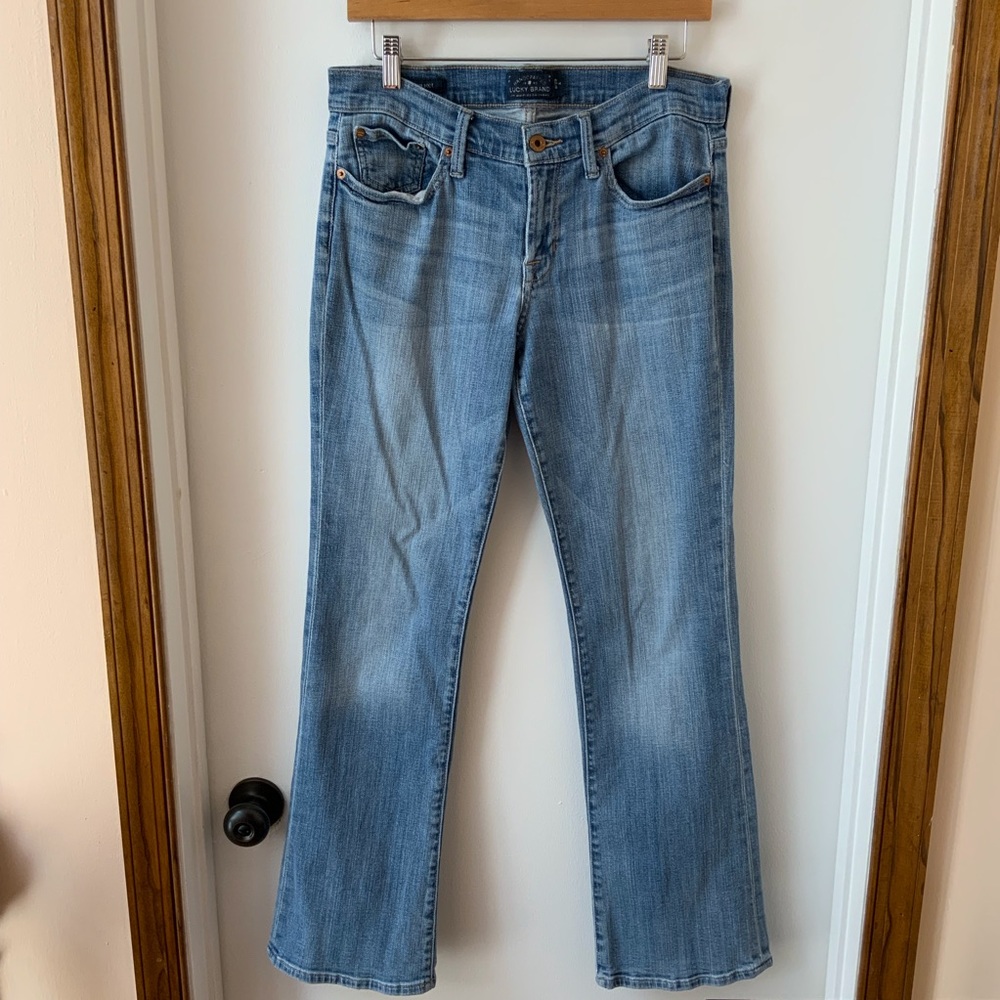 Lucky Brand “Sweet Jean Boot” style size 8/29.